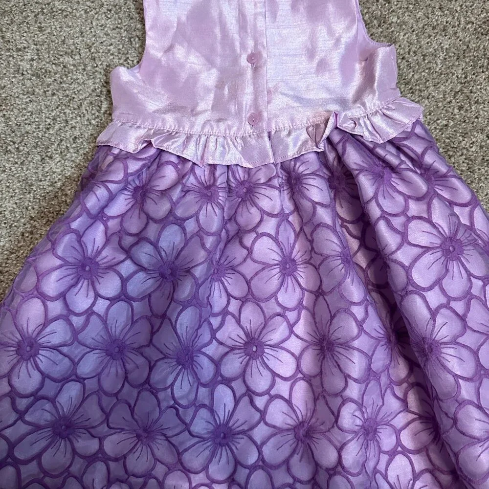 Gymboree purple little poofy
